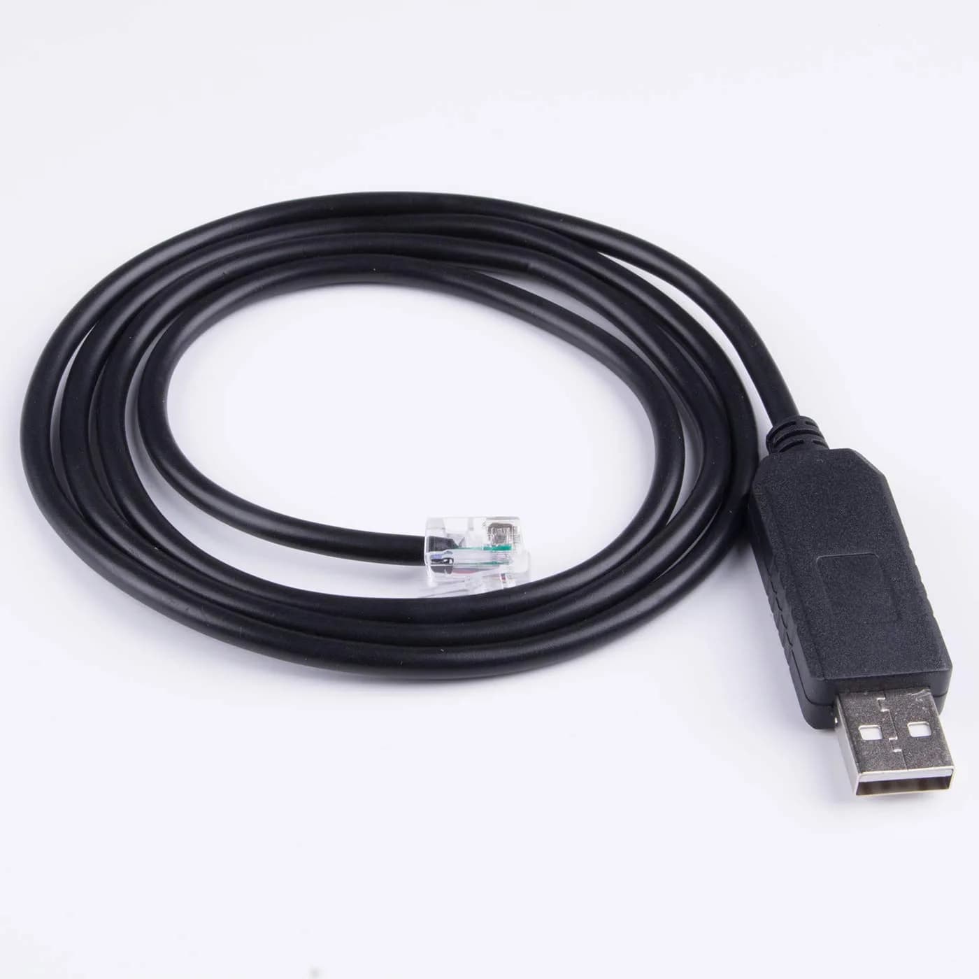 Suamdoen Meade Autostar Telescope Control Cable 500cm | USB to RJ10 Serial Adapter for Meade LX200