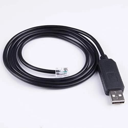 Suamdoen Meade Autostar Telescope Control Cable 500cm | USB to RJ10 Serial Adapter for Meade LX200 thumbnail 1