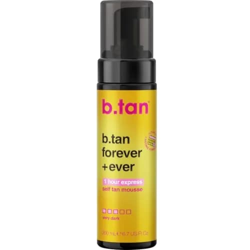 B.TAN Ultra Dark Self Tanner Mousse 200ml (6.7 Fl Oz) | 1 Hour Express Bronzing Fake Tan Foam thumbnail 1