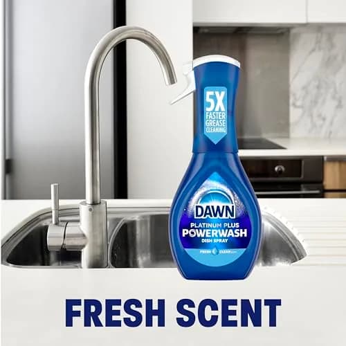 Dawn Powerwash Spray Dish Soap Starter Kit + Refill Fresh 946ml (32 Fl Oz) | Grease-Cutting Cleaning Power thumbnail 9