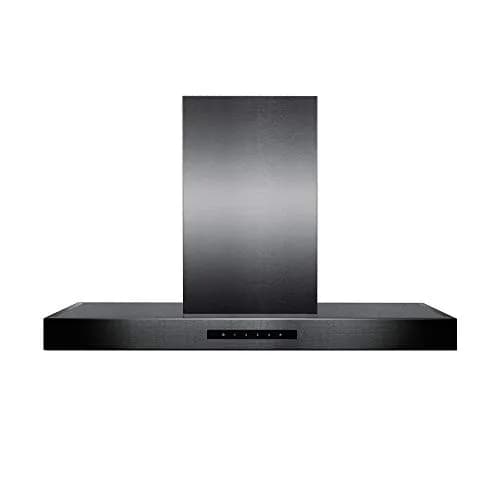 ZLINE Kitchen and Bath 30 in. 400 CFM Convertible Vent Island Range Hood in Black Stainless Steel | Modern Island Mount thumbnail 2