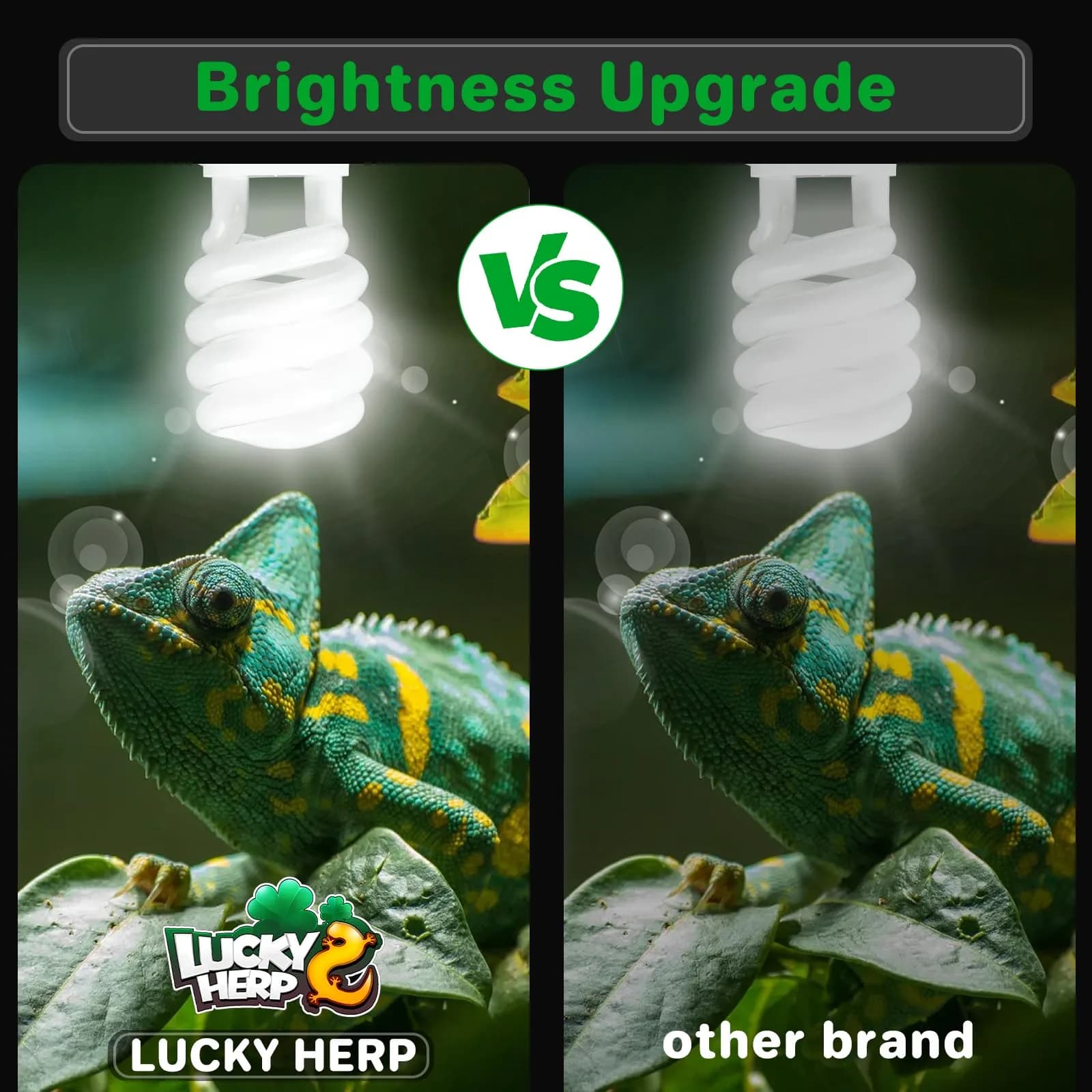 LUCKY HERP UVA UVB Reptile Light 5.0 23W 5% UVB 30% UVA 1265 Lumens | Essential for Reptile Health & Growth - view 3