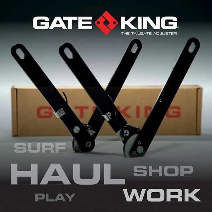 GATE KING Ratcheting Multi Position Pickup Truck Tailgate Adjuster 2007-2018 | Made in USA thumbnail 7