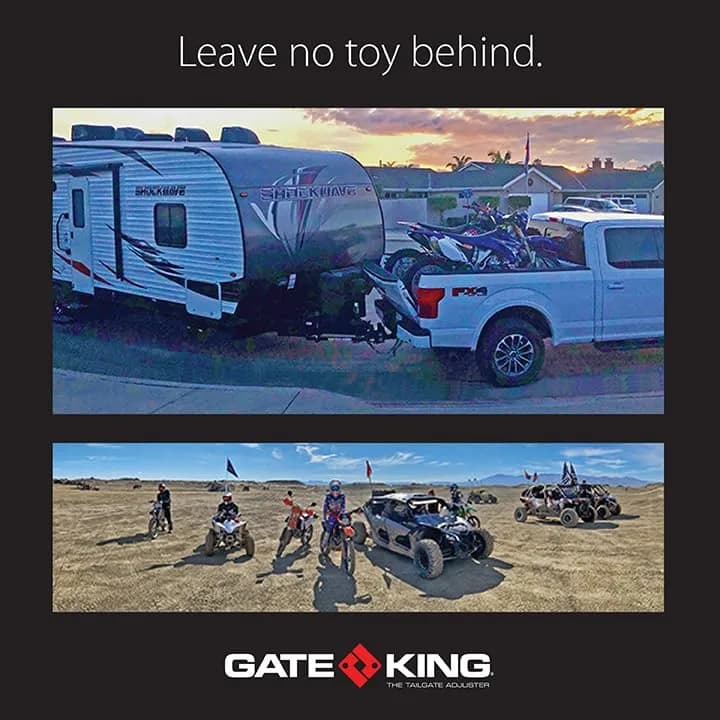 GATE KING Ratcheting Multi Position Pickup Truck Tailgate Adjuster 1500 (2019-2023) Made in USA | Heavy-Duty, Easy Install thumbnail 8