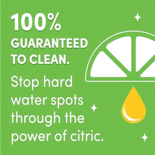 Lemi Shine Natural Dish Detergent Booster - Removes Hard Water Stains 38 oz | Powerful Hard Water Spot Remover thumbnail 4