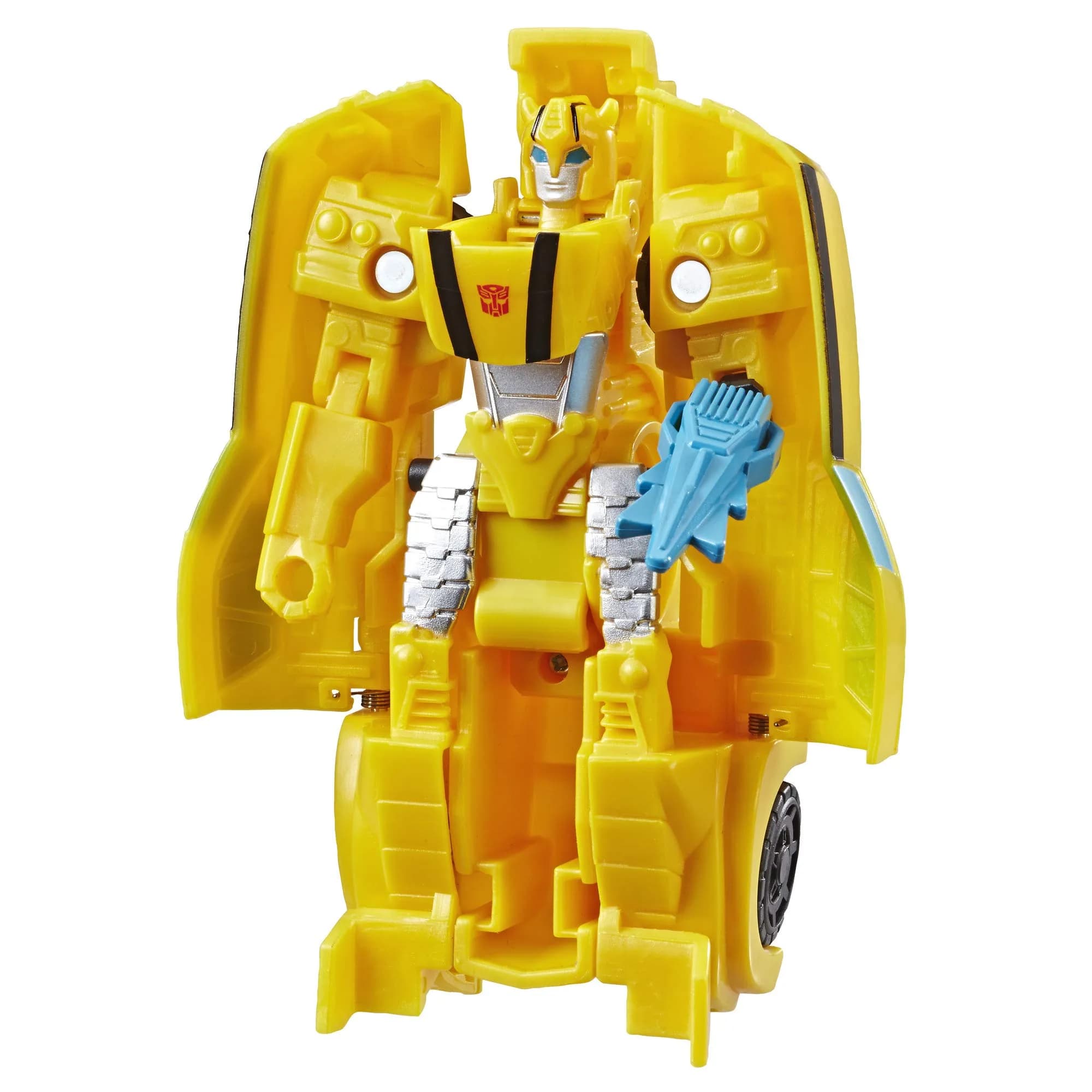 Transformers Cyberverse 1 Step Bumblebee Action Figure 10.8 cm (4.25 inches) | ASTM-Tested Toy for Kids 3+ — Yellow