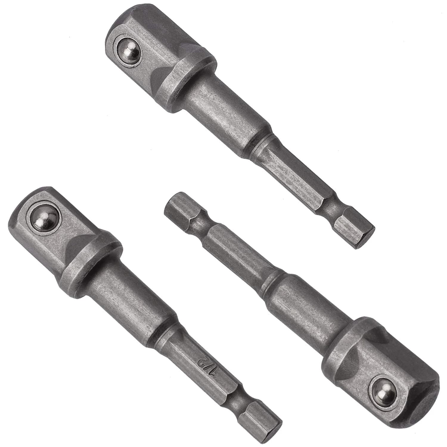 OIIKI 6 Pack 1/2 inch Square Socket Adapter Bit Set | Impact Driver Power Bits for Automotive DIY (70-120 chars) thumbnail 3