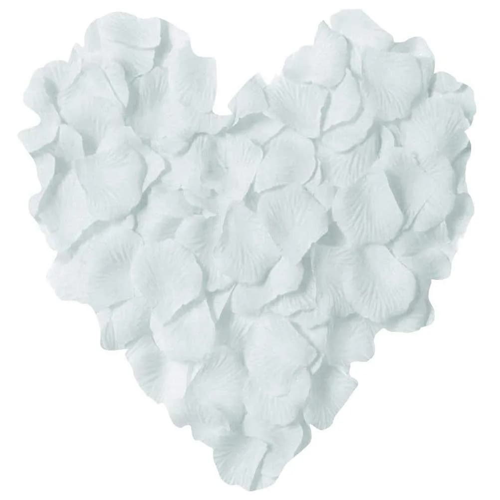 LZXD Artificial Silk Rose Petals 1000 Pieces | Romantic Wedding & Party Decor - main product image
