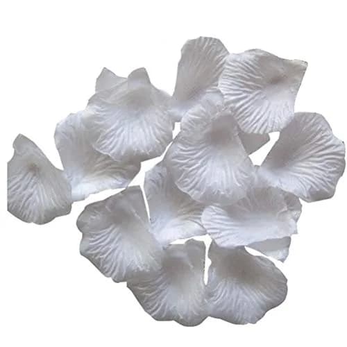 LZXD Artificial Silk Rose Petals 1000 Pieces | Romantic Wedding & Party Decor thumbnail 6