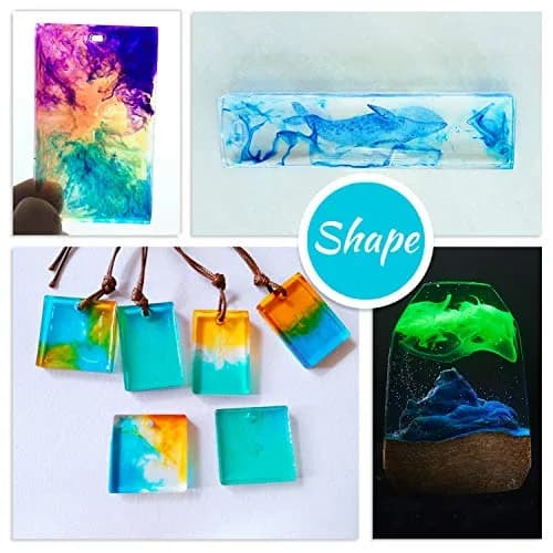 DecorRom 24 Color Epoxy Pigment Set 10ml Each | Crystal Transparent Dye for Resin Art & Jewelry Making thumbnail 3