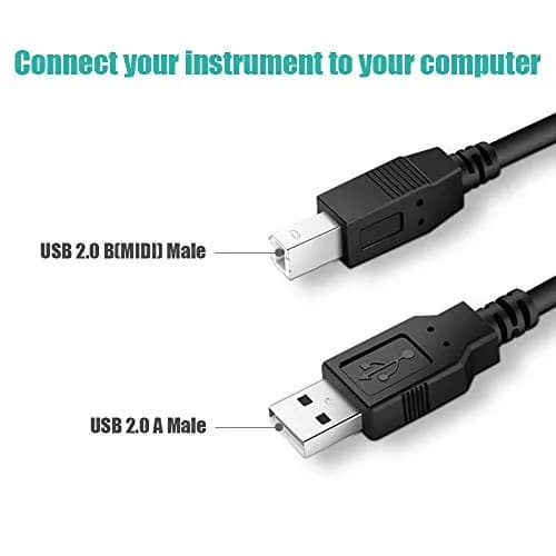 Ancable 6FT USB B MIDI Cable for Instruments | High-Quality Data Transmission (70-120 chars) thumbnail 4