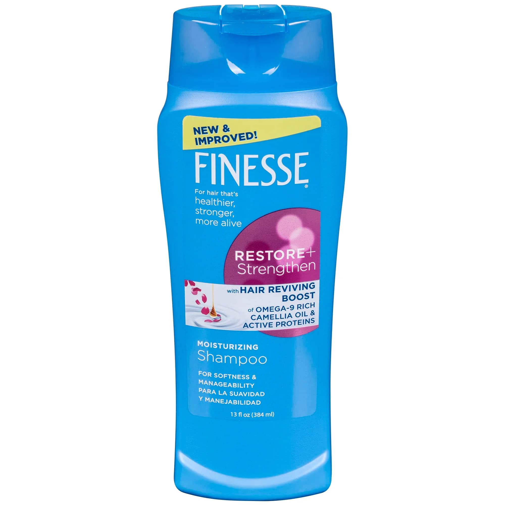 FINESSE Sel Adjusting Moisturizing Shampoo 13 oz | Deep hydration for all hair types