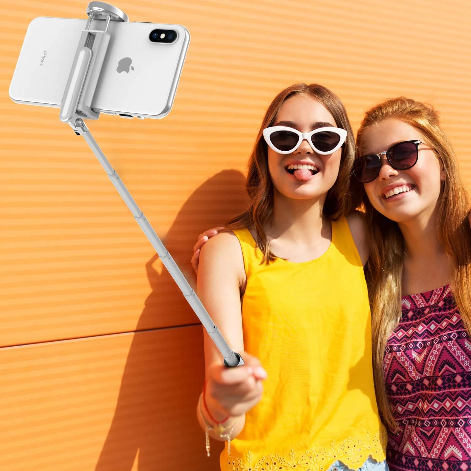 ATUMTEK Selfie Stick Tripod with Bluetooth Remote, 31.3" (79.5 cm) Extendable Aluminum Phone Holder for iPhone & Samsung - view 7