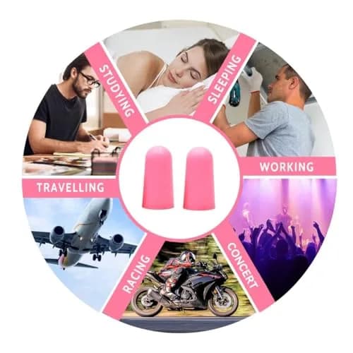 LYSIAN Soft Foam Ear Plugs for Sleeping, 60 Pairs, 38dB SNR | Comfortable Noise Reduction for Sleep & Travel thumbnail 8