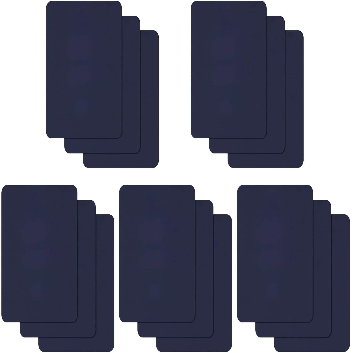 WILLBOND 15 Pieces Nylon Repair Patches 20 x 10 cm (7.87 x 3.94 Inches) | Self-Adhesive Fabric Mending for Clothing & Gear - main product image