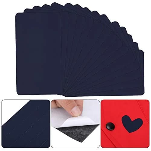 WILLBOND 15 Pieces Nylon Repair Patches 20 x 10 cm (7.87 x 3.94 Inches) | Self-Adhesive Fabric Mending for Clothing & Gear thumbnail 5