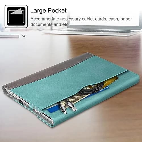 Fintie Case for Microsoft Surface Pro 7 Plus, Pro 7/6/5/4/3 12.3 inch Tablet | Turquoise, Built-in Kickstand, Stylus Holder thumbnail 4