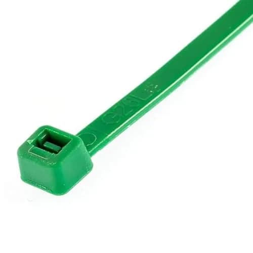 GTSE 8 Inch Green Nylon Zip Ties | 100 Pack, 18lb, Self-Locking, Weather-Resistant thumbnail 2