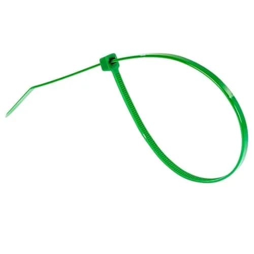 GTSE 8 Inch Green Nylon Zip Ties | 100 Pack, 18lb, Self-Locking, Weather-Resistant thumbnail 3