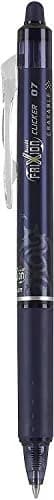 Pilot FriXion Clicker Retractable Gel Ink Pens 0.7mm | Erasable, Fine Point, Navy Blue Ink, Bundle of 12 Pens + 12 Refills thumbnail 2