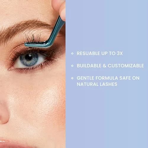 KISS Falscara DIY Eyelash Extension Remover with Rosewater 50ml (1.69 Fl Oz) | Gentle Eye Cleanser for Lash Removal thumbnail 4