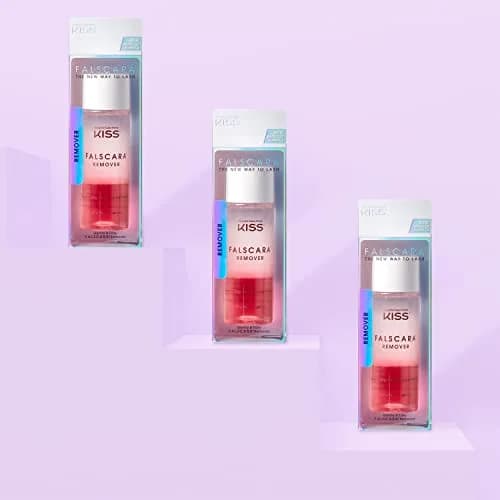 KISS Falscara DIY Eyelash Extension Remover with Rosewater 50ml (1.69 Fl Oz) | Gentle Eye Cleanser for Lash Removal thumbnail 6