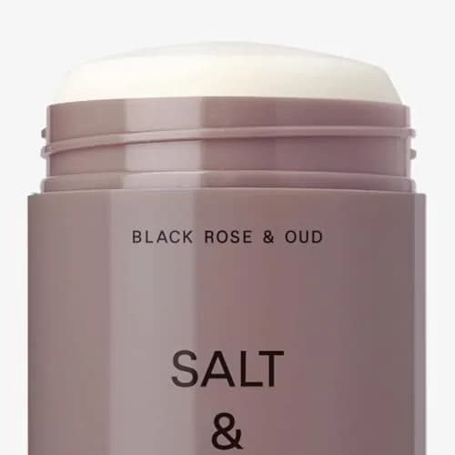 Salt & Stone Aluminum Free Deodorant, Black Rose & Oud Scent, Extra Strength 48 Hour Protection, 2.6oz thumbnail 7