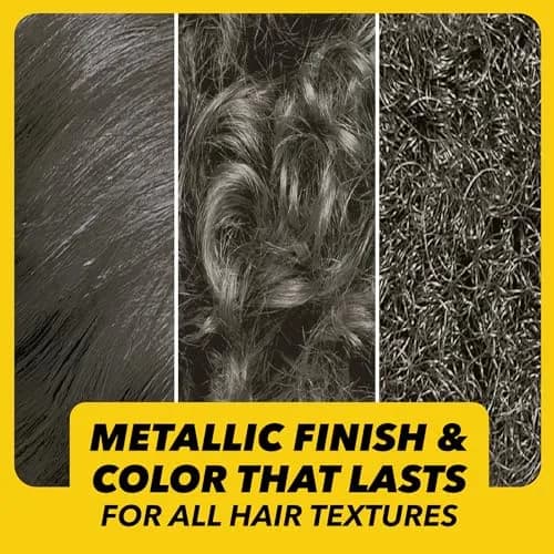 Got2B Metallics Permanent Hair Color M72 Dusty Silver 142ml (4.8 Fl Oz) | Anti-Fade Metallic Shine thumbnail 4