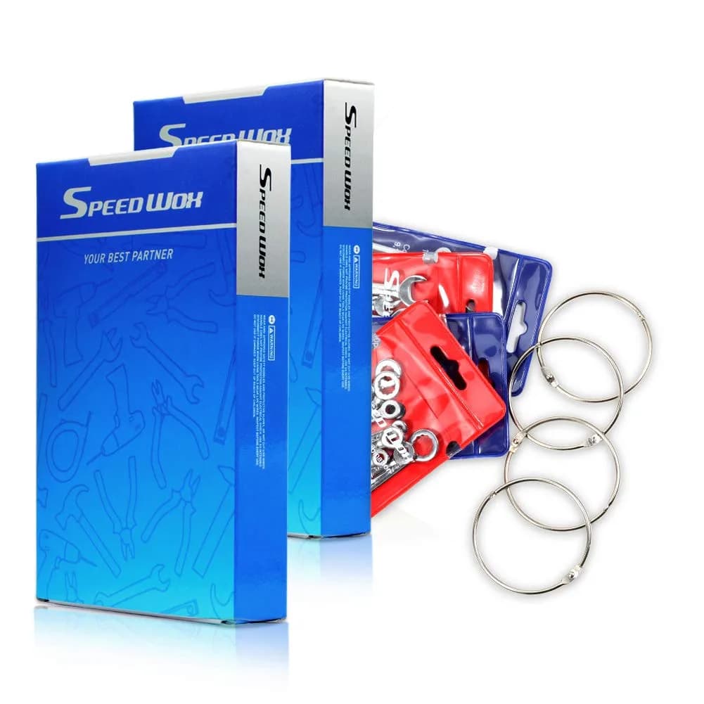 SPEEDWOX Small Wrench Set, 4mm-11mm, 5/32-7/16 Inch, 40-Piece | High Carbon Steel, Rust-Resistant Chrome Finish - view 7