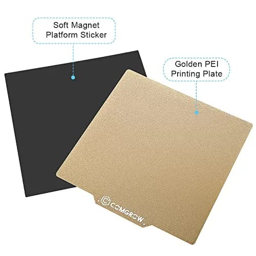 Comgrow PEI Sheet 235x235mm for Ender 3 Series 3D Printers | Textured One-Sided PEI Build Surface thumbnail 6