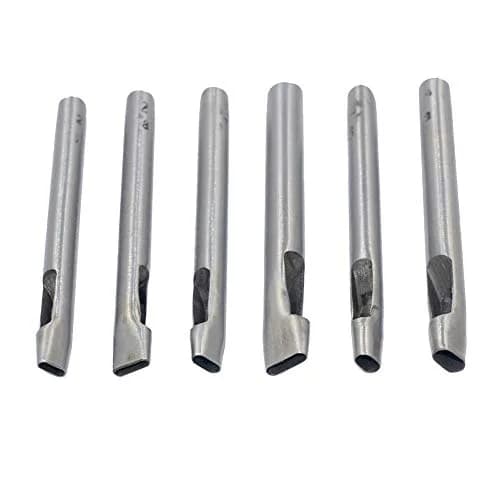 DGOL Leather Oval Hole Punch Kit 6 Sizes | Durable Carbon Steel, Easy to Use, 6 pcs thumbnail 1