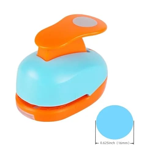 Wsyhomie 16mm (5/8 inch) Circle Craft Lever Punch | Cuts Paper, Foam, Foil thumbnail 2