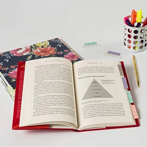Avery Margin Ultra Tabs, 2.5" x 1" | Assorted Metallic Geometric Designs, 24 Repositionable Page Tabs thumbnail 8