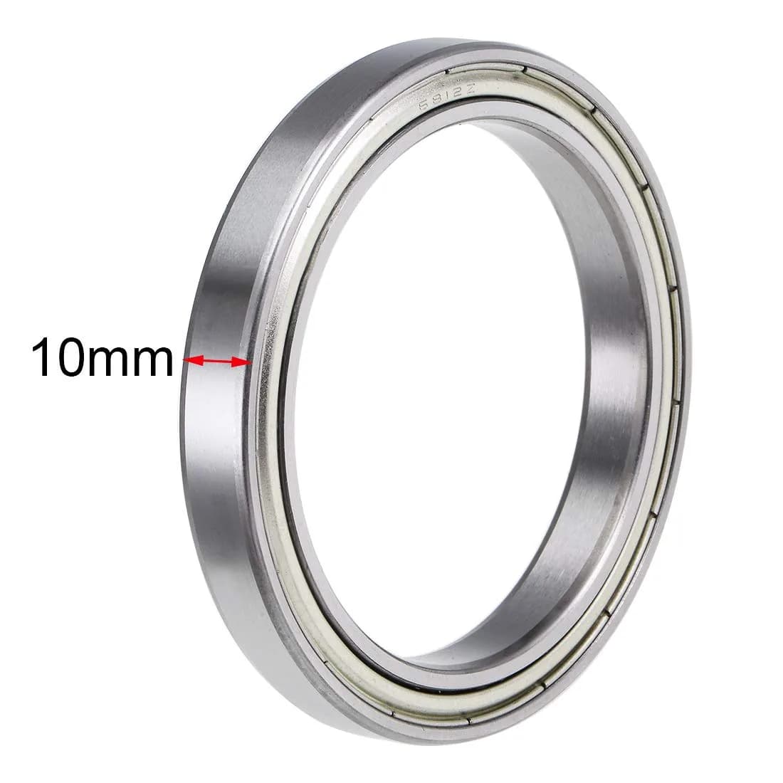 uxcell 6812ZZ Deep Groove Ball Bearings 60mm x 78mm x 10mm Double Shielded Chrome Steel 2pcs | Industrial Grade Radial Ball Bearings - view 3