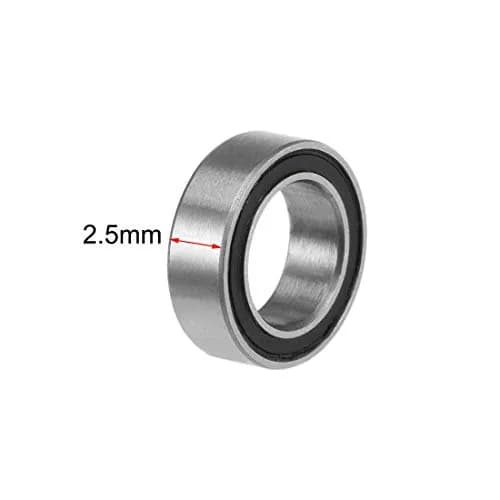 uxcell Deep Groove Ball Bearing 5mm Inner Dia 8mm OD 2.5mm | Double Sealed Chrome Steel, High-Speed, Cost-Effective thumbnail 3