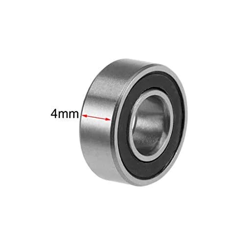 uxcell MR115-2RS Deep Groove Ball Bearing 5mm | Double Sealed Chrome Steel, High-Speed, Cost-Effective thumbnail 3