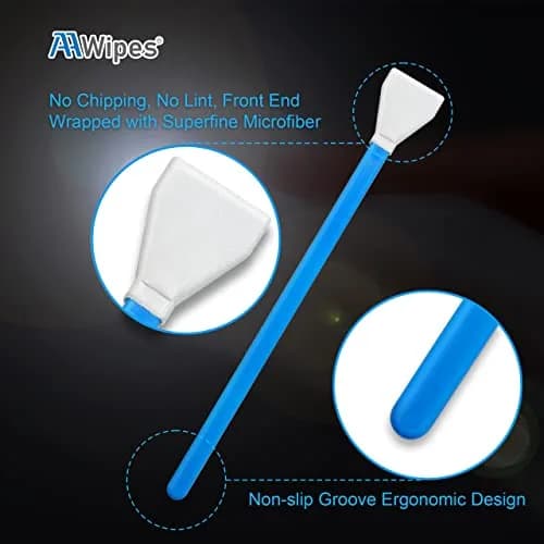 AAwipes Sensor Cleaning Swabs 16mm for APS-C Sensors 20pcs | Laser-Cut Microfiber for Dust-Free Cleaning thumbnail 5