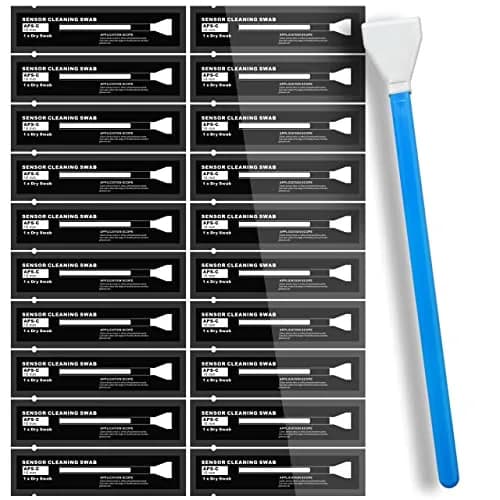 AAwipes Sensor Cleaning Swabs 16mm for APS-C Sensors 20pcs | Laser-Cut Microfiber for Dust-Free Cleaning thumbnail 1