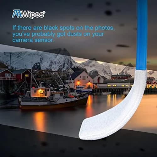 AAwipes Sensor Cleaning Swabs 16mm for APS-C Sensors 20pcs | Laser-Cut Microfiber for Dust-Free Cleaning thumbnail 2
