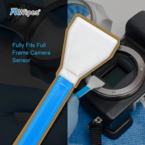 AAwipes Sensor Cleaning Swabs 16mm for APS-C Sensors 20pcs | Laser-Cut Microfiber for Dust-Free Cleaning thumbnail 3