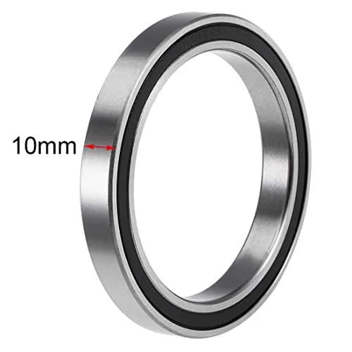 uxcell 6812-2RS Double Sealed Deep Groove Ball Bearings 60mm x 78mm x 10mm Chrome Steel | Radial Ball Bearing for Industrial Use thumbnail 3