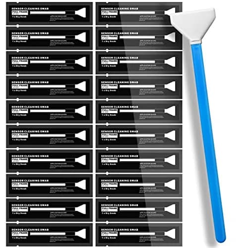 AAwipes Sensor Cleaning Swabs 24mm for Full Frame Sensors DDR24 DSLR 20 pcs | Lint-Free Microfiber for Camera Maintenance thumbnail 1