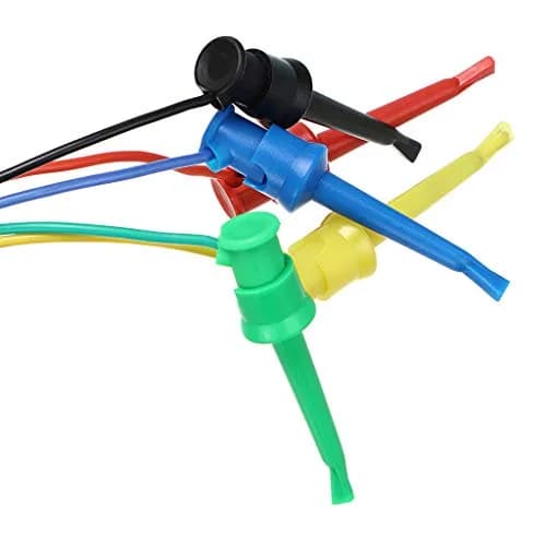 Sumnacon Test Dual Lead Test Hook Clips for Multimeter Testing | 20 AWG, 10 Pcs thumbnail 5