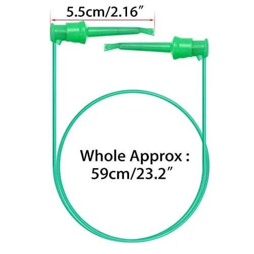 Sumnacon Test Dual Lead Test Hook Clips for Multimeter Testing | 20 AWG, 10 Pcs thumbnail 2