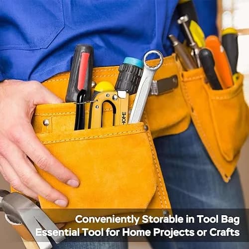 YEAHOME Heavy Duty Upholstery Staple Gun 4-in-1 | Rust-Proof Steel, 4000 Staples, Adjustable Power thumbnail 5