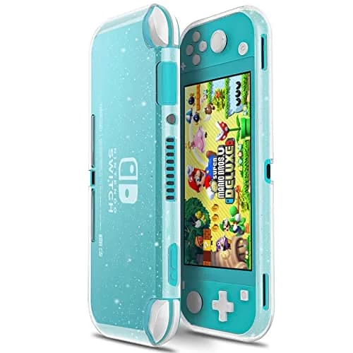 DLseego Protective Case for Nintendo Switch Lite, Glitter Bling Soft TPU Cover with Shock-Absorption and Anti-Scratch Design - Crystal Glitter thumbnail 8
