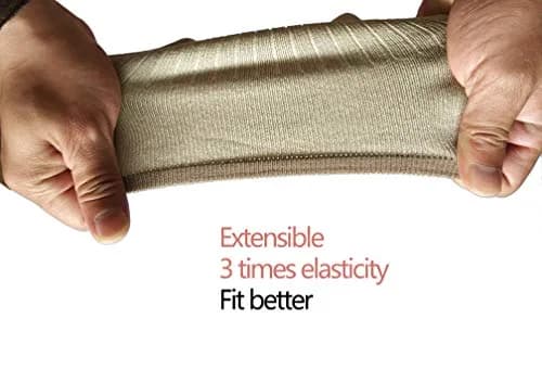 Flycheers Unisex Cashmere Wool Knee Brace Pads | Thermal Knee Support for Winter & Sports thumbnail 5