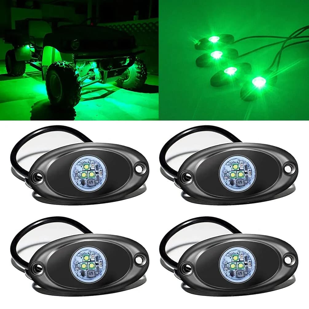 FABOOD F 12V Vehicle Accent Light | Waterproof LED Neon Underglow for Jeep & SUV
