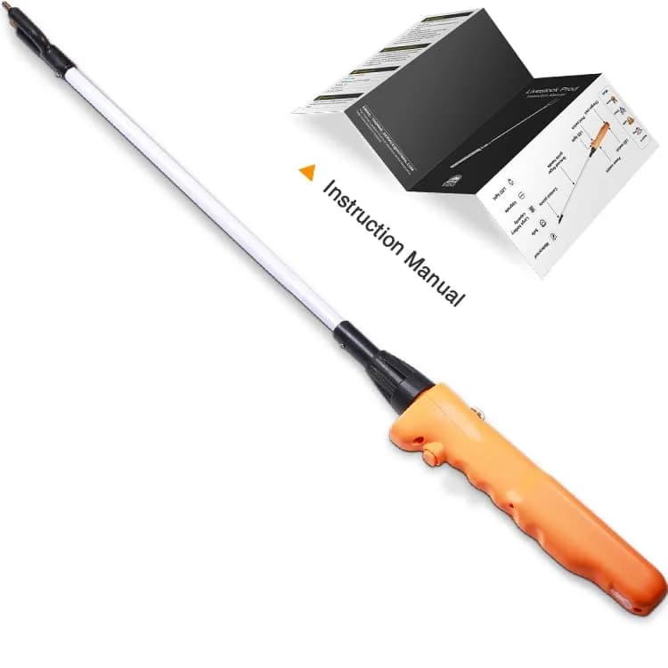 West Thorne Pro Cattle Prod 132cm (52 inches) | Rechargeable Electric Livestock Prod with LED Light thumbnail 1
