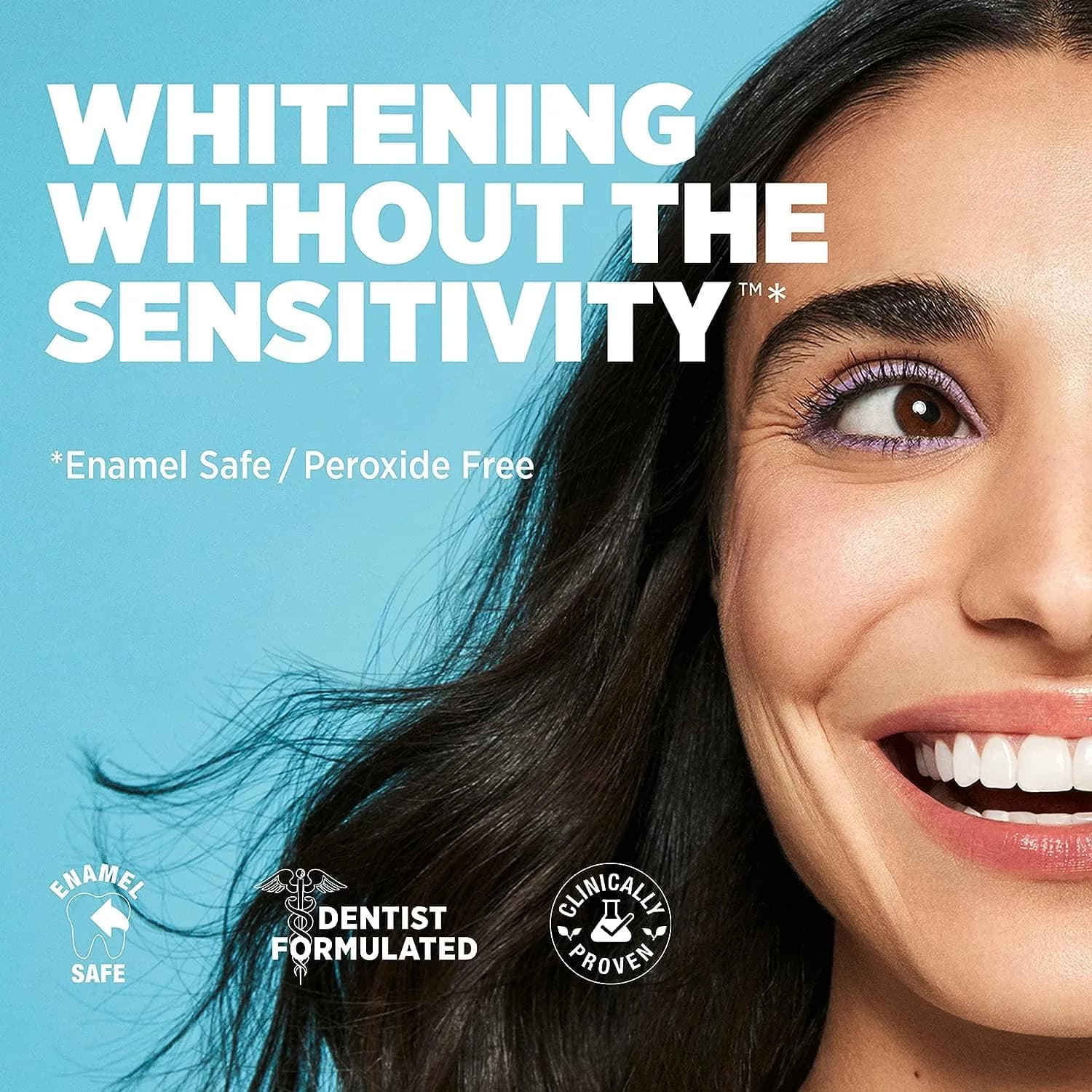 Lumineux Teeth Whitening Strips - 21 Treatments (3 Months) - Peroxide Free - Enamel Safe for Whiter Teeth - view 2